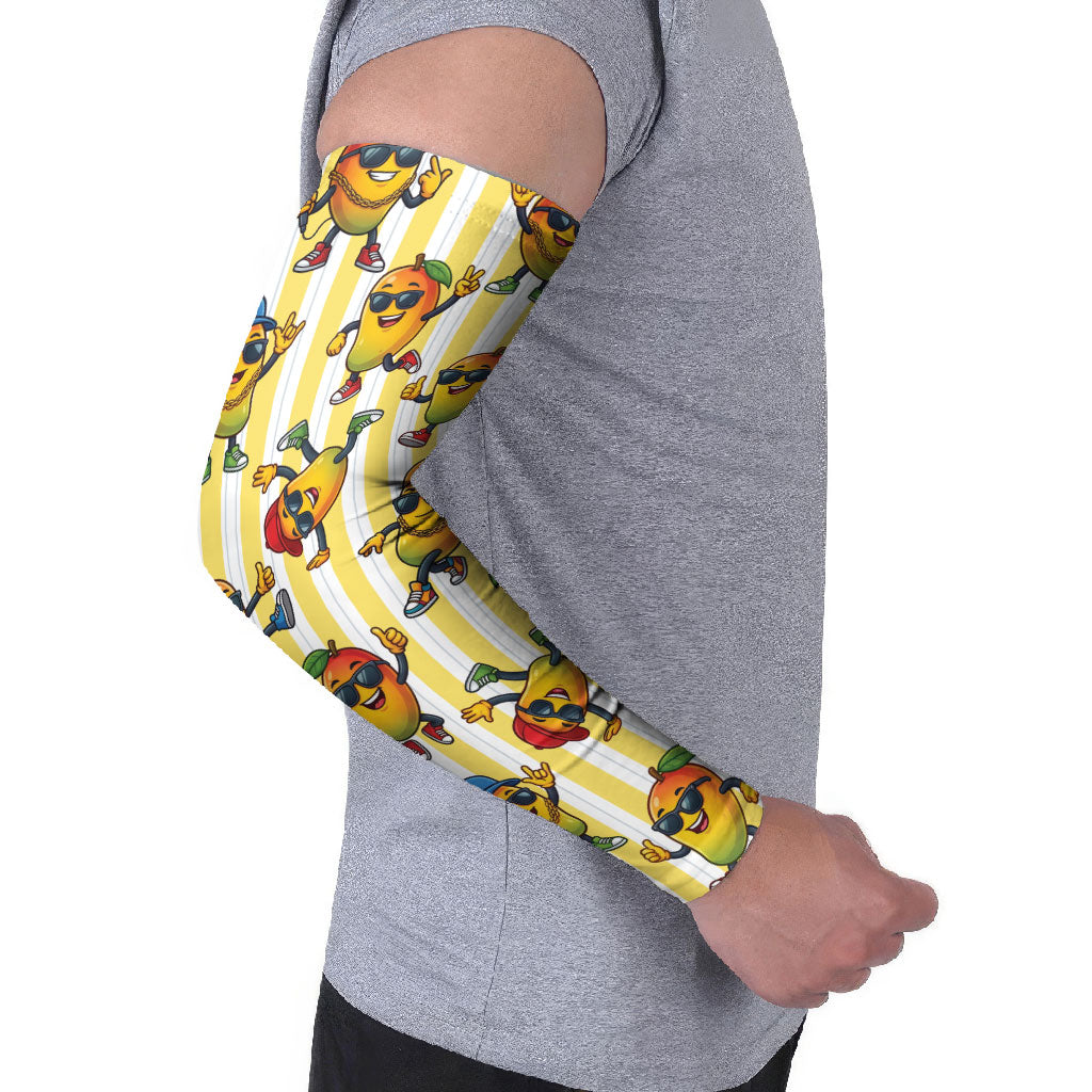 Funny Hawaii Mango Hip Hop Cartoon Arm Sleeves Summer Beach Party LT19 - Polynesian Pride