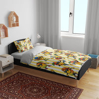 Funny Hawaii Mango Hip Hop Cartoon Bedding Set Summer Beach Party LT19 - Polynesian Pride