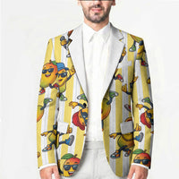 Funny Hawaii Mango Hip Hop Cartoon Blazer Summer Beach Party LT19 - Polynesian Pride