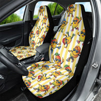 Funny Hawaii Mango Hip Hop Cartoon Car Seat Cover Summer Beach Party LT19 - Polynesian Pride