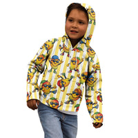 Funny Hawaii Mango Hip Hop Cartoon Kid Hoodie Summer Beach Party LT19 - Polynesian Pride