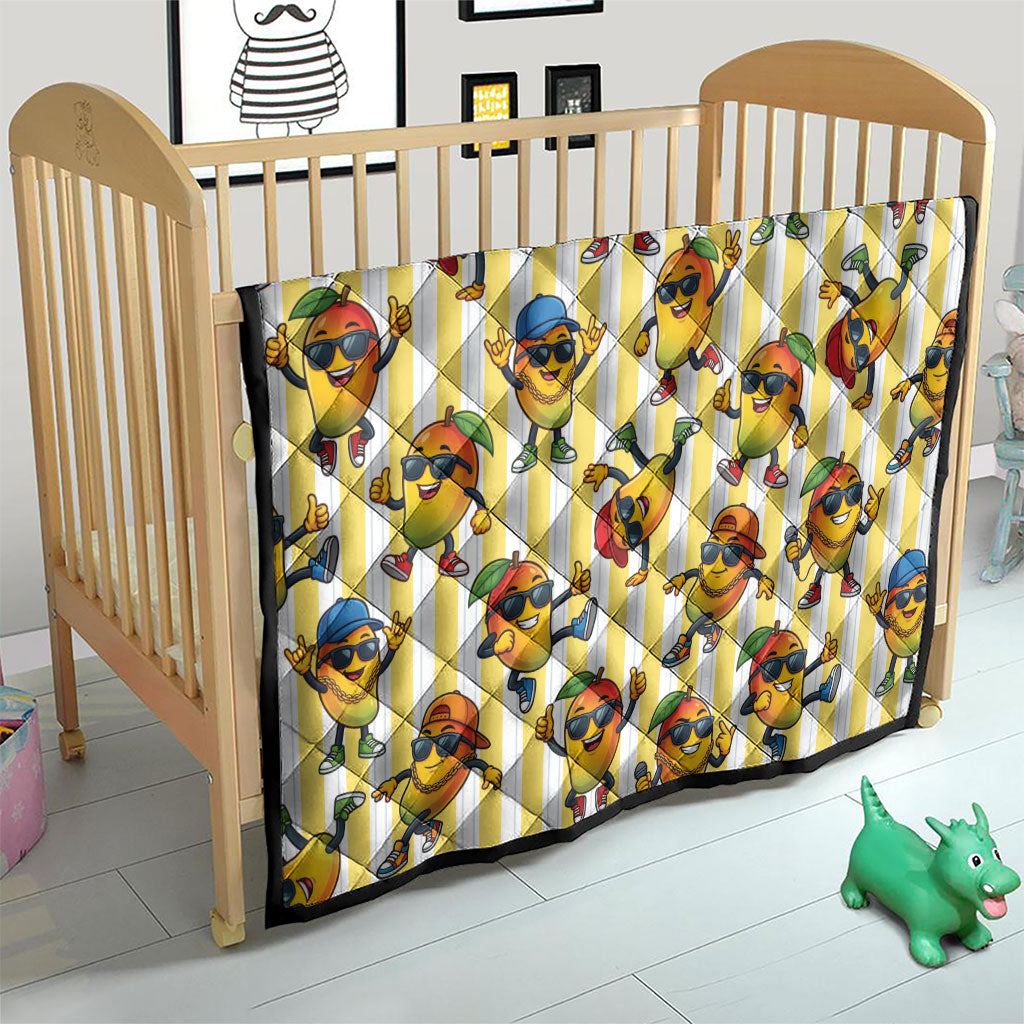 Funny Hawaii Mango Hip Hop Cartoon Quilt Summer Beach Party LT19 - Polynesian Pride