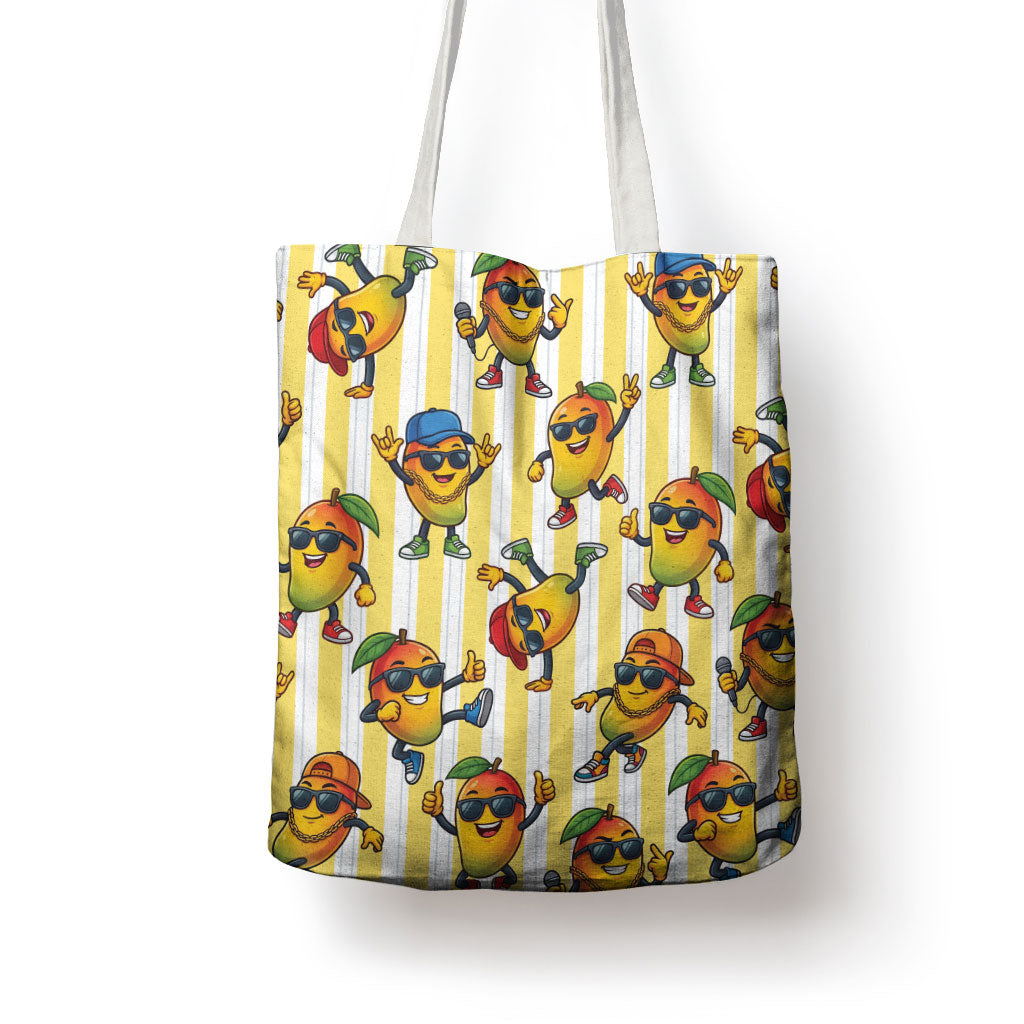 Funny Hawaii Mango Hip Hop Cartoon Tote Bag Summer Beach Party LT19 - Polynesian Pride