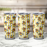 Funny Hawaii Mango Hip Hop Cartoon Tumbler Cup Summer Beach Party LT19 - Polynesian Pride