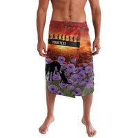 Personalised ANZAC Day Lavalava Remembering the Animals of War