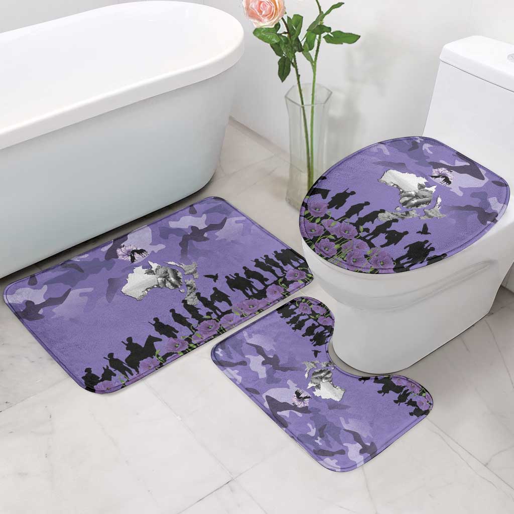 ANZAC Day Bathroom Set Lest We Forget the Animals Too