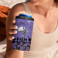 ANZAC Day 4 in 1 Can Cooler Tumbler Lest We Forget the Animals Too LT19 - Polynesian Pride