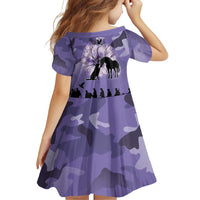 ANZAC Day Family Matching Short Sleeve Bodycon Dress and Hawaiian Shirt Lest We Forget the Animals Too