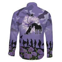 ANZAC Day Family Matching Summer Maxi Dress and Hawaiian Shirt Lest We Forget the Animals Too