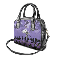 ANZAC Day Shoulder Handbag Lest We Forget the Animals Too