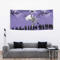 ANZAC Day Tapestry Lest We Forget the Animals Too