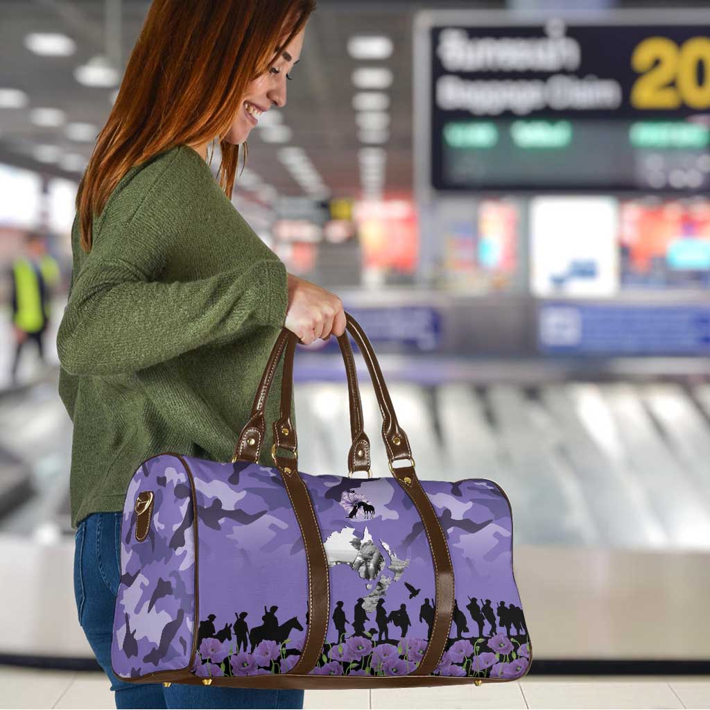 ANZAC Day Travel Bag Lest We Forget the Animals Too
