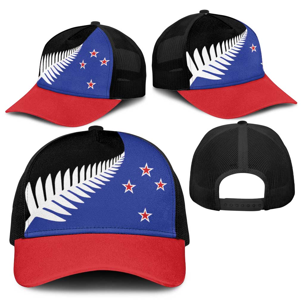 New Zealand Baseball Net Cap National Flag Style LT19 - Polynesian Pride