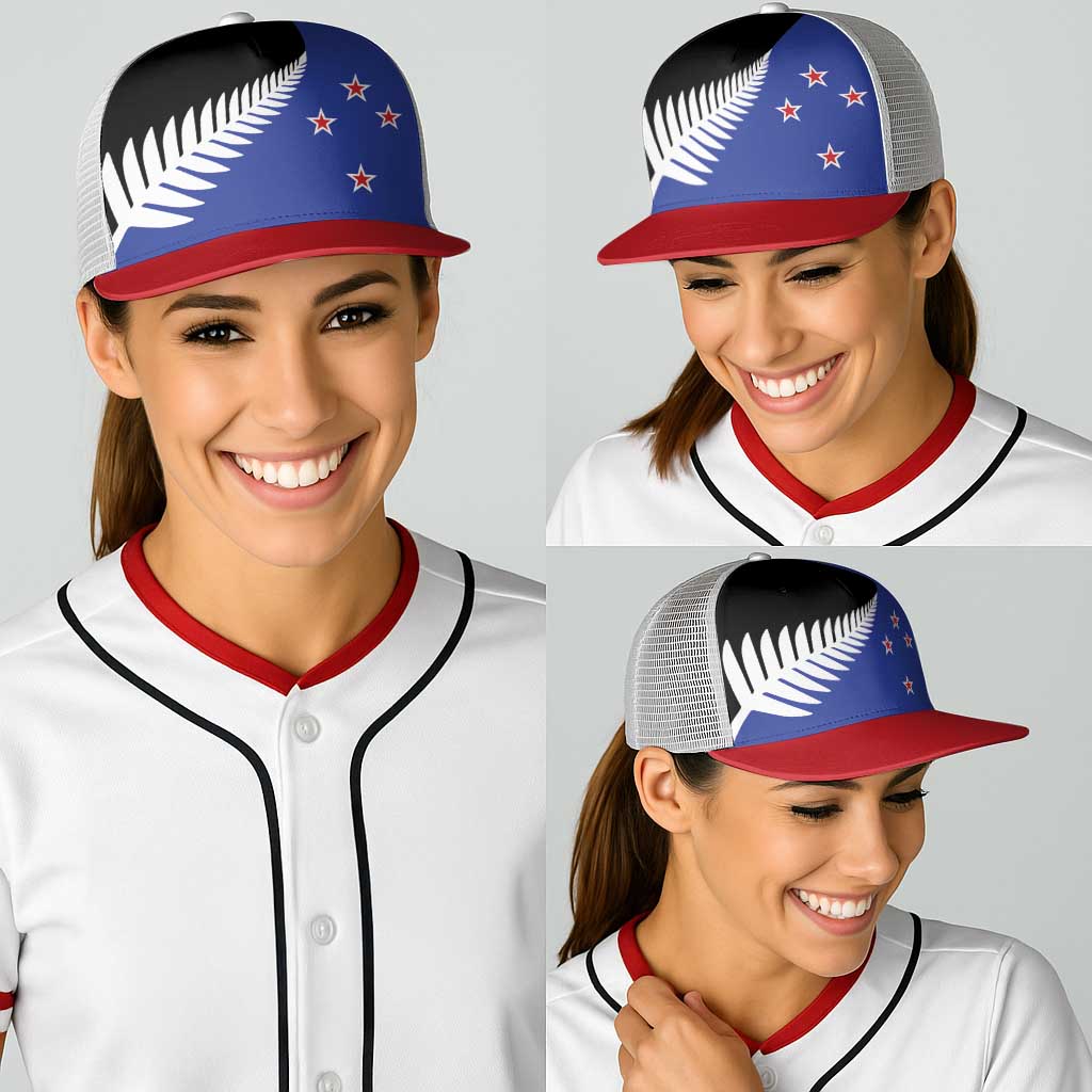 New Zealand Baseball Net Cap National Flag Style LT19 - Polynesian Pride