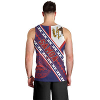 American Samoa Flag Day Men Tank Top Polynesian Tribal Tattoo Eagle Art