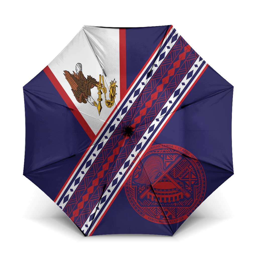 American Samoa Flag Day Umbrella Polynesian Tribal Tattoo Eagle Art
