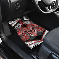 Aotearoa Iwi Ngapuhi Personalised Car Mats Maori Kowhaiwhai Pattern