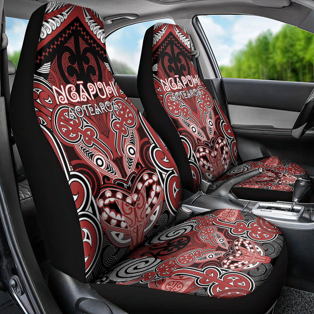 Aotearoa Iwi Ngapuhi Car Seat Cover Maori Kowhaiwhai Pattern