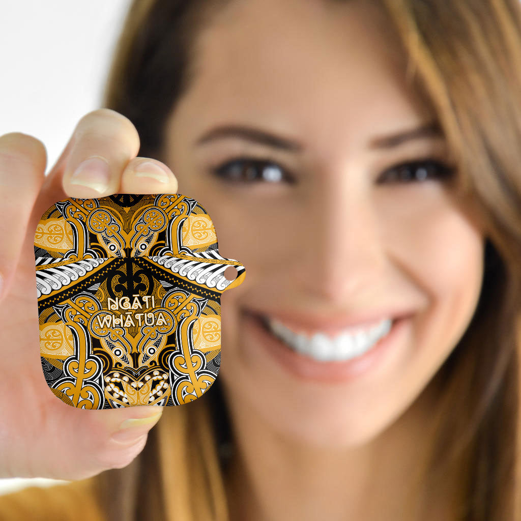 Aotearoa Iwi Ngati Whatua AirPods Case Maori Kowhaiwhai Pattern