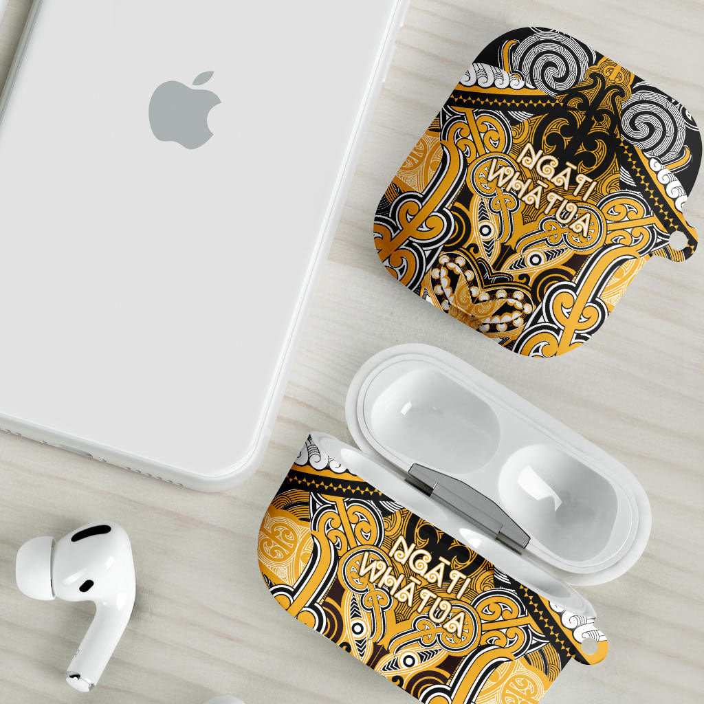 Aotearoa Iwi Ngati Whatua AirPods Case Maori Kowhaiwhai Pattern