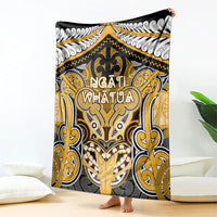 Aotearoa Iwi Ngati Whatua Blanket Maori Kowhaiwhai Pattern