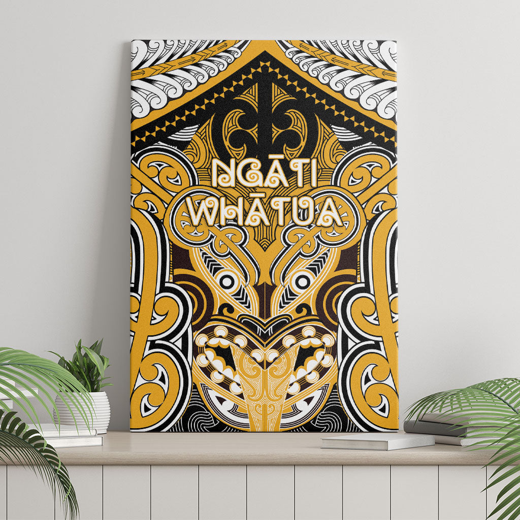 Aotearoa Iwi Ngati Whatua Canvas Wall Art Maori Kowhaiwhai Pattern