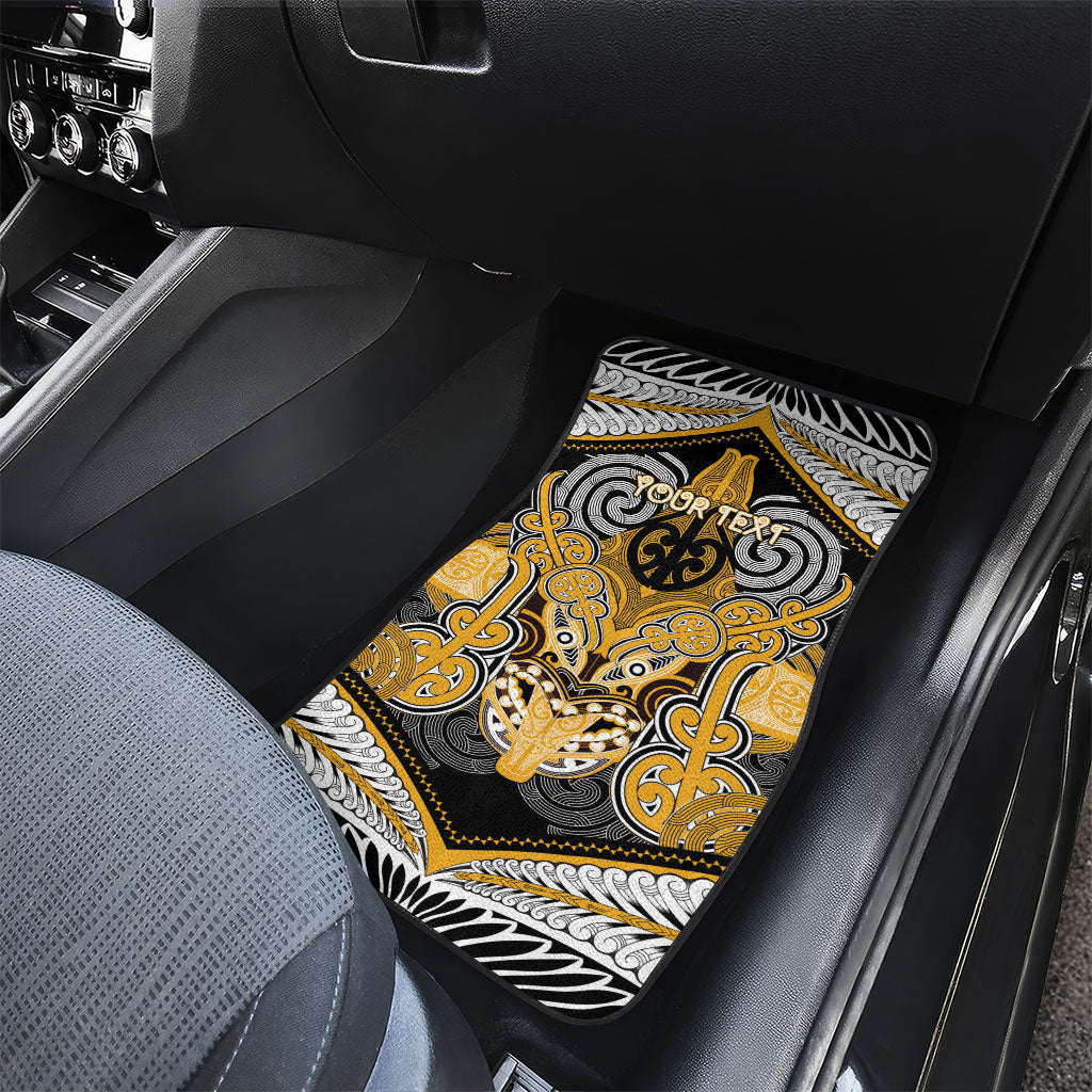 Aotearoa Iwi Ngati Whatua Personalised Car Mats Maori Kowhaiwhai Pattern