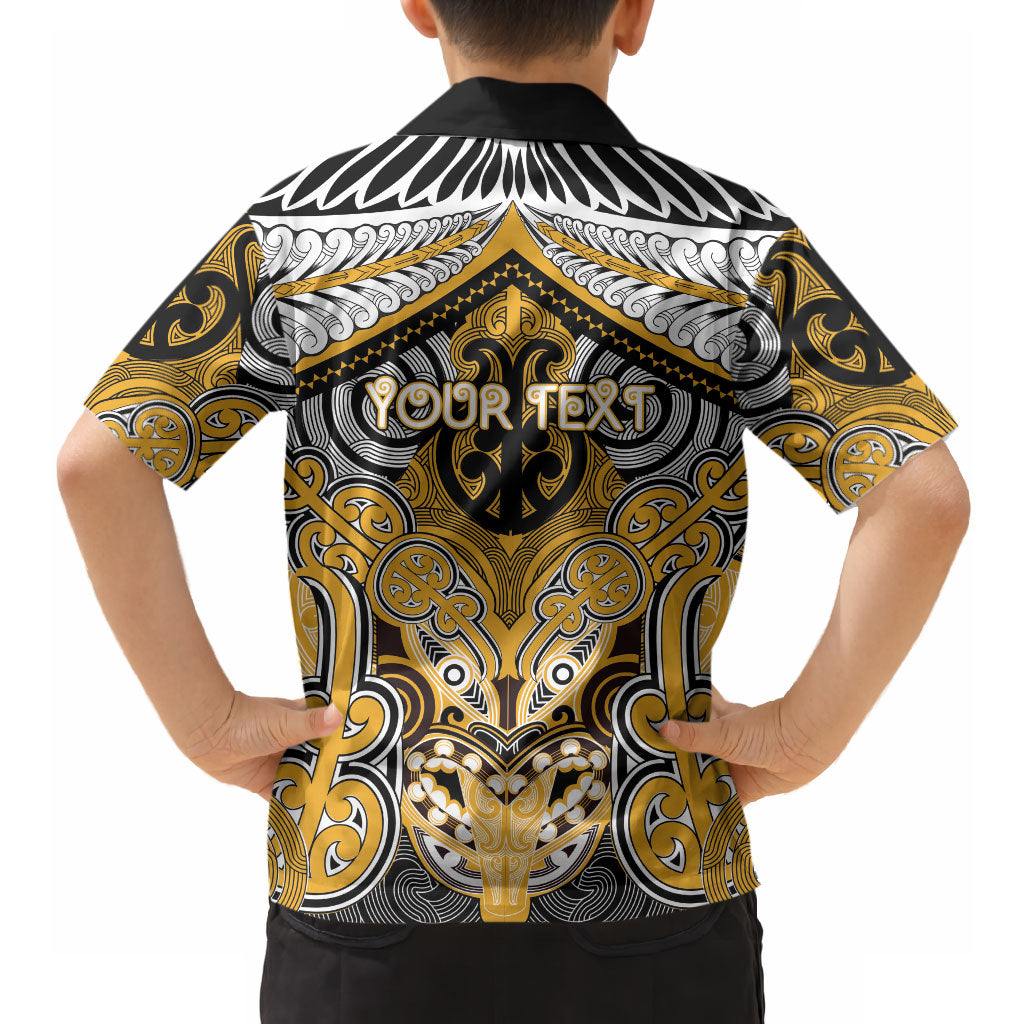 Aotearoa Iwi Ngati Whatua Personalised Hawaiian Shirt Maori Kowhaiwhai Pattern