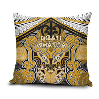 Aotearoa Iwi Ngati Whatua Pillow Cover Maori Kowhaiwhai Pattern