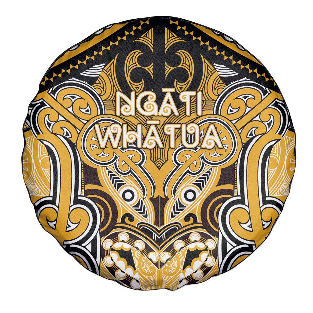 Aotearoa Iwi Ngati Whatua Spare Tire Cover Maori Kowhaiwhai Pattern