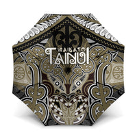 Aotearoa Iwi Waikato Tainui Umbrella Maori Kowhaiwhai Pattern