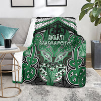Aotearoa Iwi Ngati Maniapoto Blanket Maori Kowhaiwhai Pattern