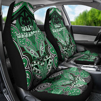 Aotearoa Iwi Ngati Maniapoto Car Seat Cover Maori Kowhaiwhai Pattern