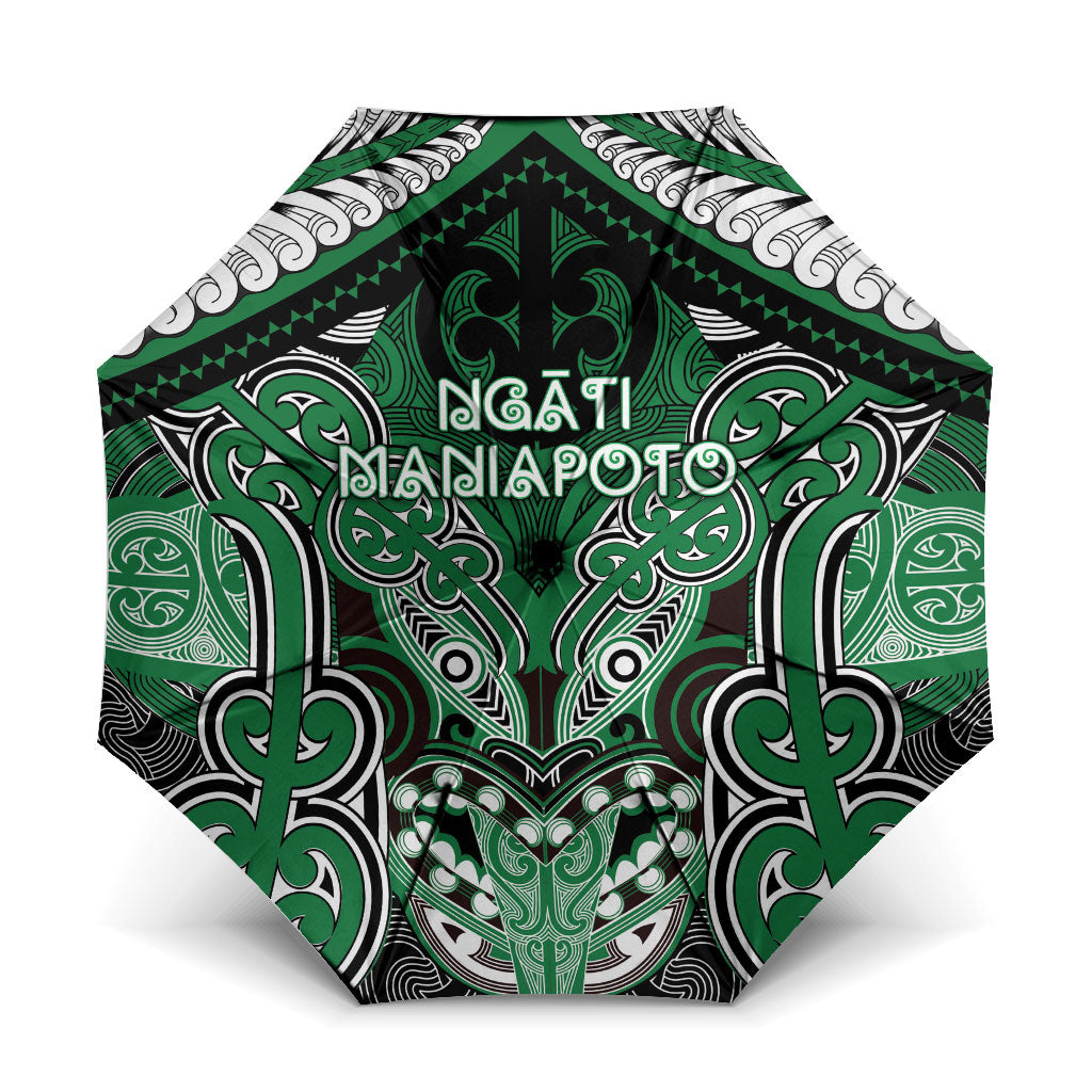 Aotearoa Iwi Ngati Maniapoto Umbrella Maori Kowhaiwhai Pattern