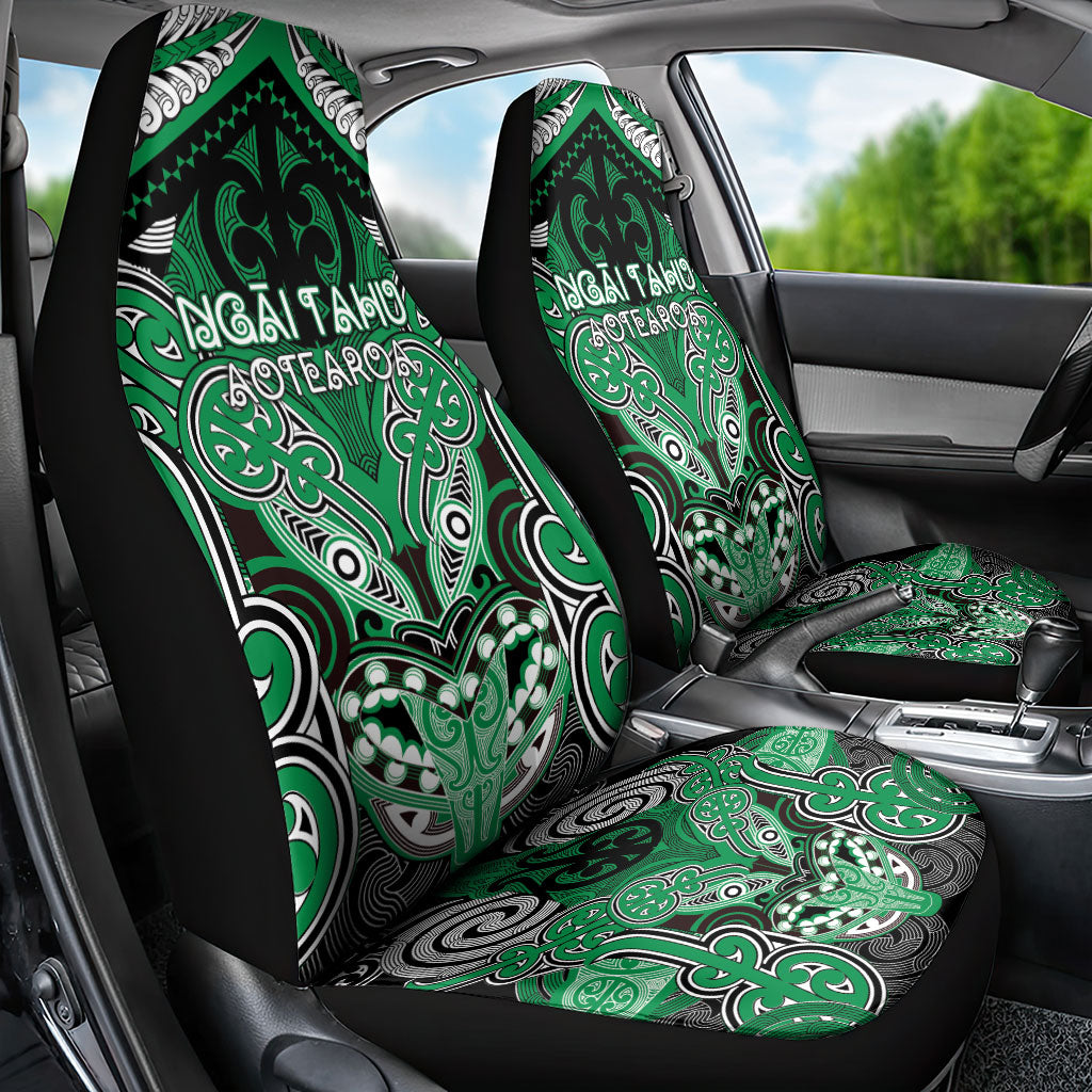Aotearoa Iwi Ngai Tahu Car Seat Cover Maori Kowhaiwhai Pattern