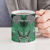 Aotearoa Iwi Ngai Tahu Personalised Ceramic Mug Maori Kowhaiwhai Pattern