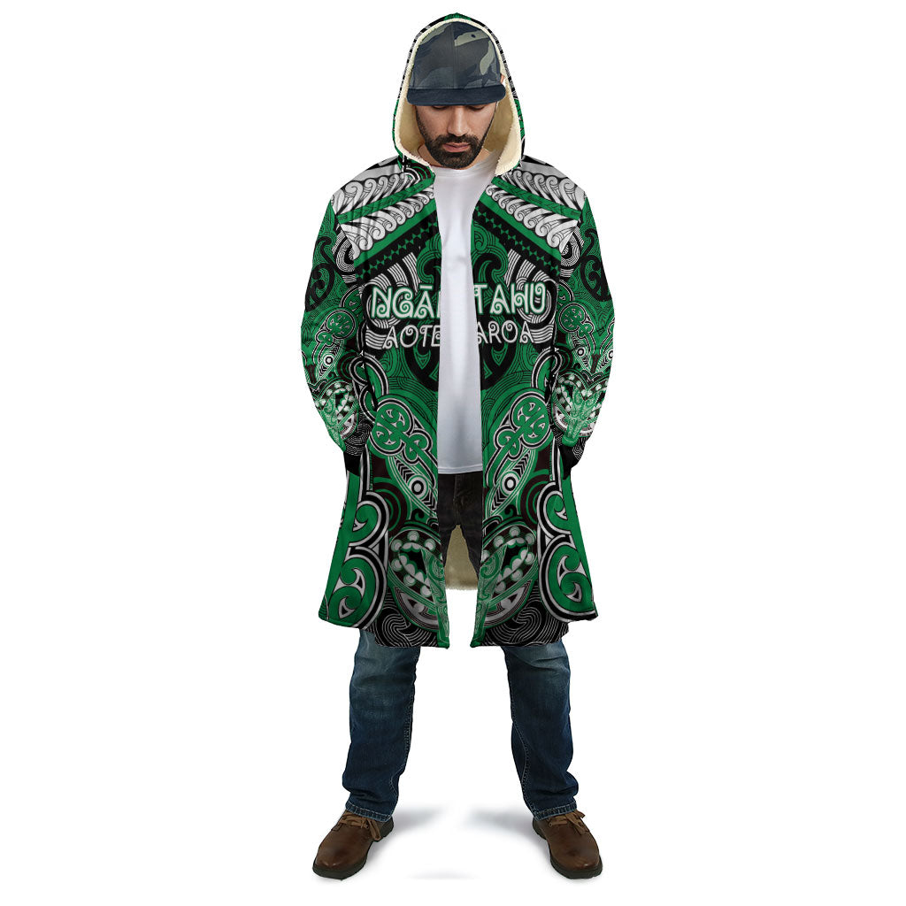 Aotearoa Iwi Ngai Tahu Personalised Cloak Maori Kowhaiwhai Pattern LT19 - Polynesian Pride