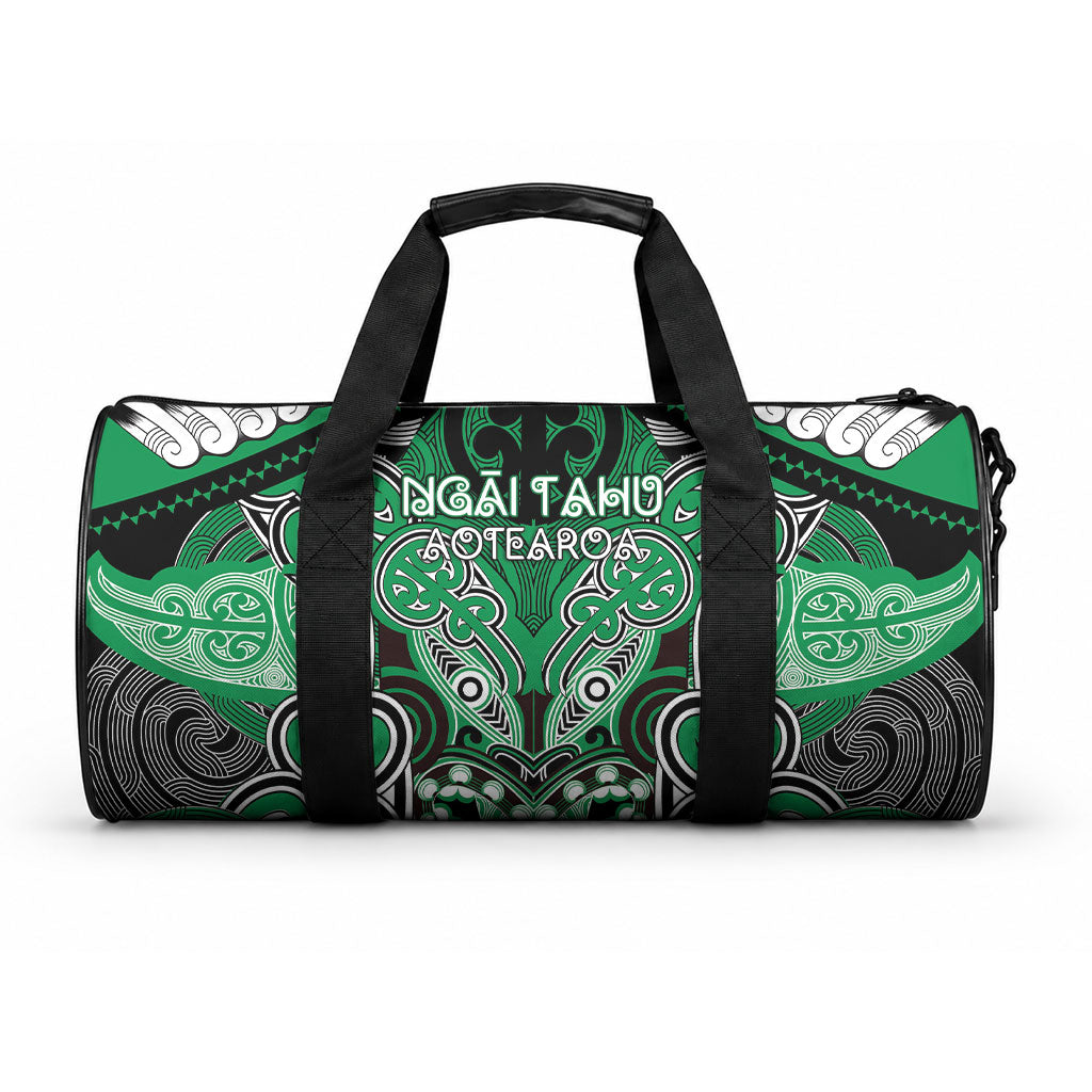 Aotearoa Iwi Ngai Tahu Duffle Bag Maori Kowhaiwhai Pattern