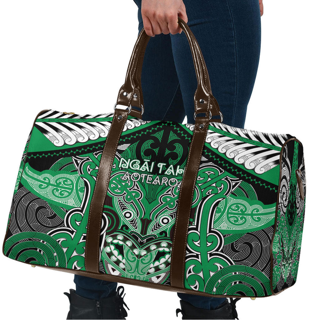 Aotearoa Iwi Ngai Tahu Travel Bag Maori Kowhaiwhai Pattern