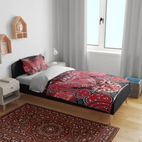 Aotearoa Iwi Te Arawa Bedding Set Maori Kowhaiwhai Pattern LT19 - Polynesian Pride
