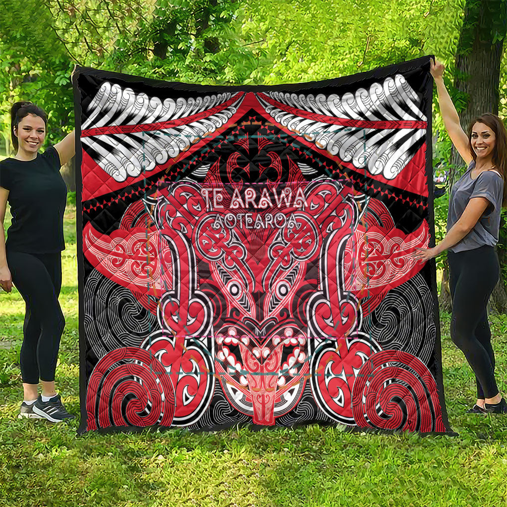 Aotearoa Iwi Te Arawa Quilt Maori Kowhaiwhai Pattern