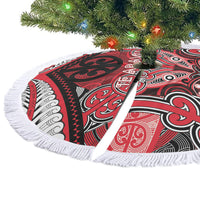 Aotearoa Iwi Te Arawa Tree Skirt Maori Kowhaiwhai Pattern