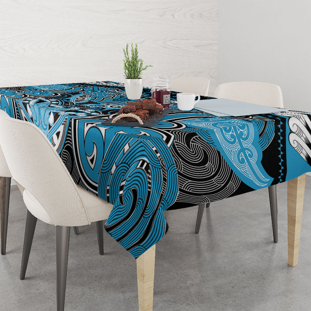 Aotearoa Iwi Ngati Porou Tablecloth Maori Kowhaiwhai Pattern LT19 - Polynesian Pride