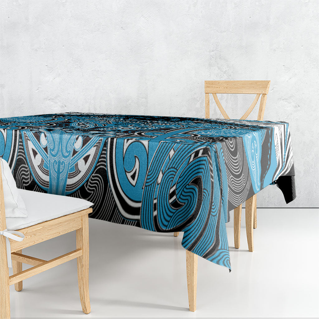 Aotearoa Iwi Ngati Porou Tablecloth Maori Kowhaiwhai Pattern LT19 - Polynesian Pride