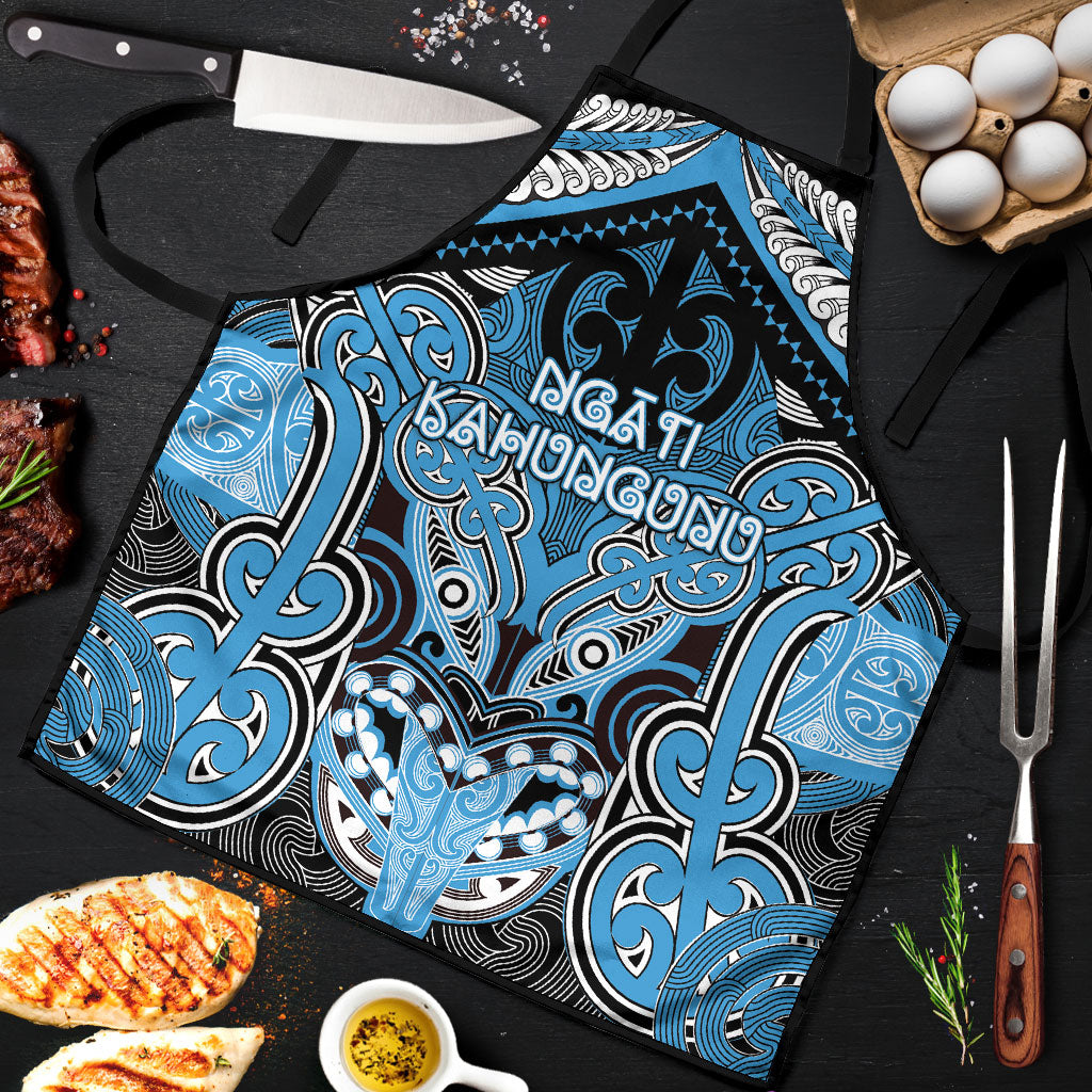 Aotearoa Iwi Ngati Kahungunu Apron Maori Kowhaiwhai Pattern