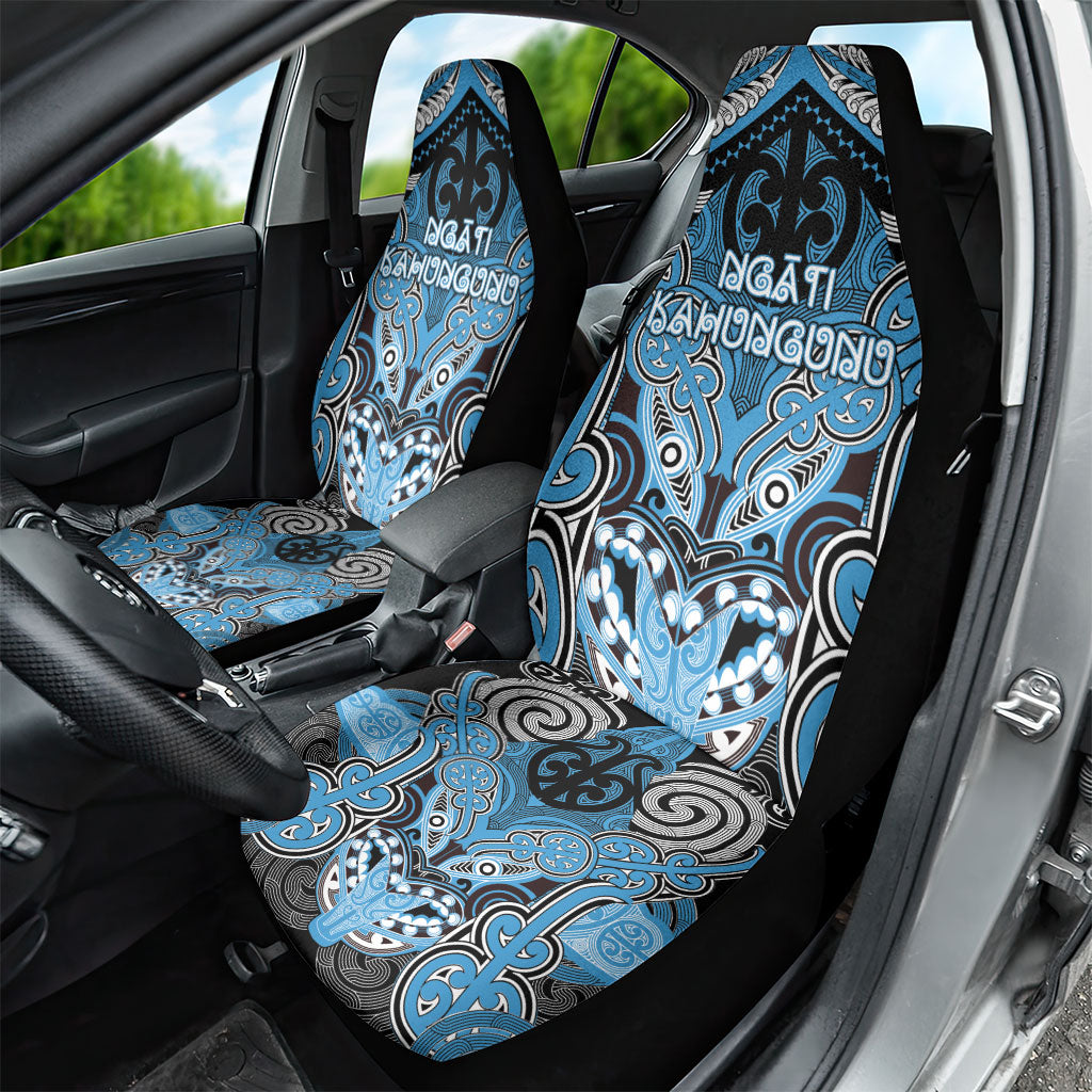 Aotearoa Iwi Ngati Kahungunu Car Seat Cover Maori Kowhaiwhai Pattern
