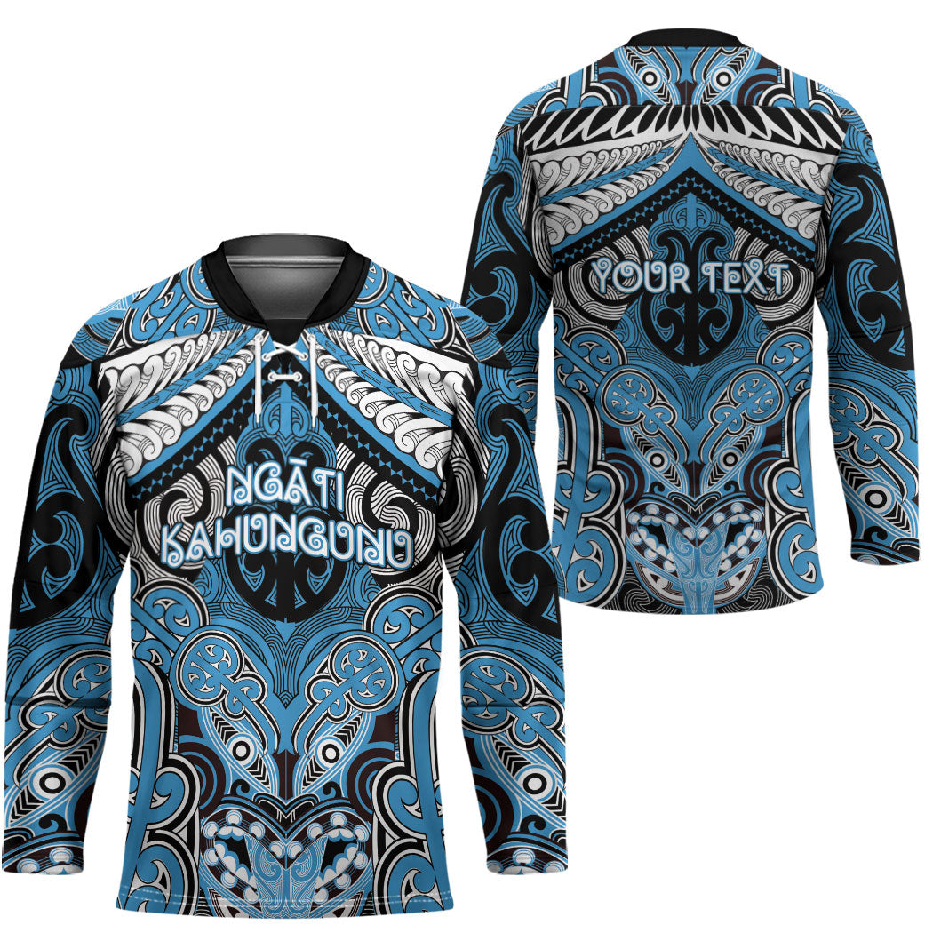 Aotearoa Iwi Ngati Kahungunu Personalised Hockey Jersey Maori Kowhaiwhai Pattern