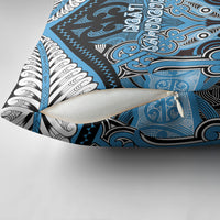 Aotearoa Iwi Ngati Kahungunu Pillow Cover Maori Kowhaiwhai Pattern