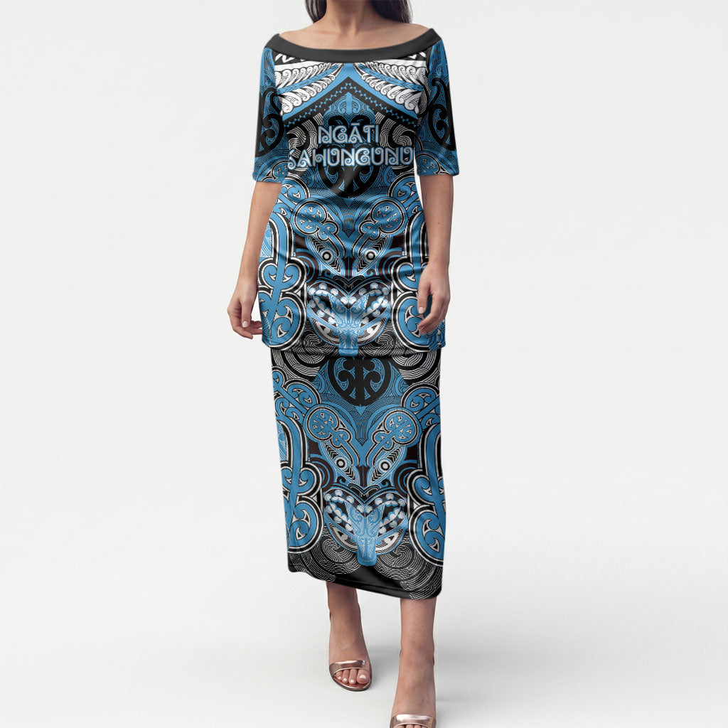 Aotearoa Iwi Ngati Kahungunu Personalised Puletasi Maori Kowhaiwhai Pattern