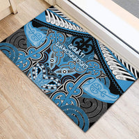 Aotearoa Iwi Ngati Kahungunu Rubber Doormat Maori Kowhaiwhai Pattern